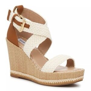 Steve Madden Cali Wedge Sandal Sz 8.5